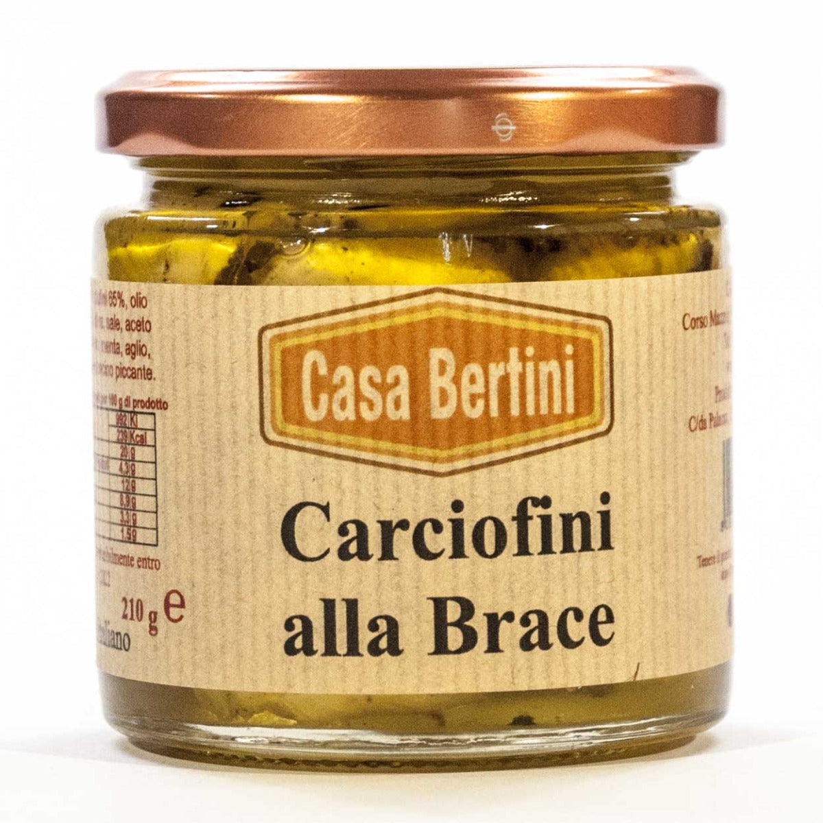 Carciofini alla brace - 210gr - Dolci calabresi - Sweetsinternationalsrls