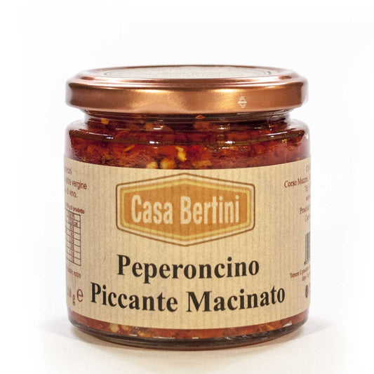 Peperoncino piccante macinato Gr.210 - Dolci calabresi - Sweetsinternationalsrls