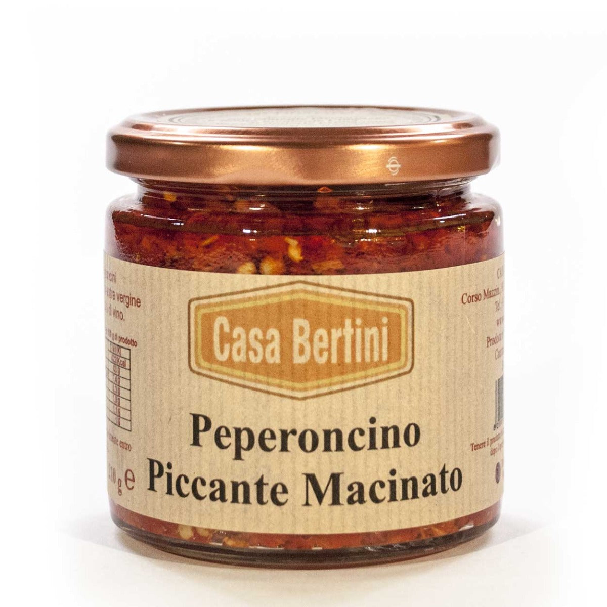 Peperoncino piccante macinato Gr.210 - Dolci calabresi - Sweetsinternationalsrls